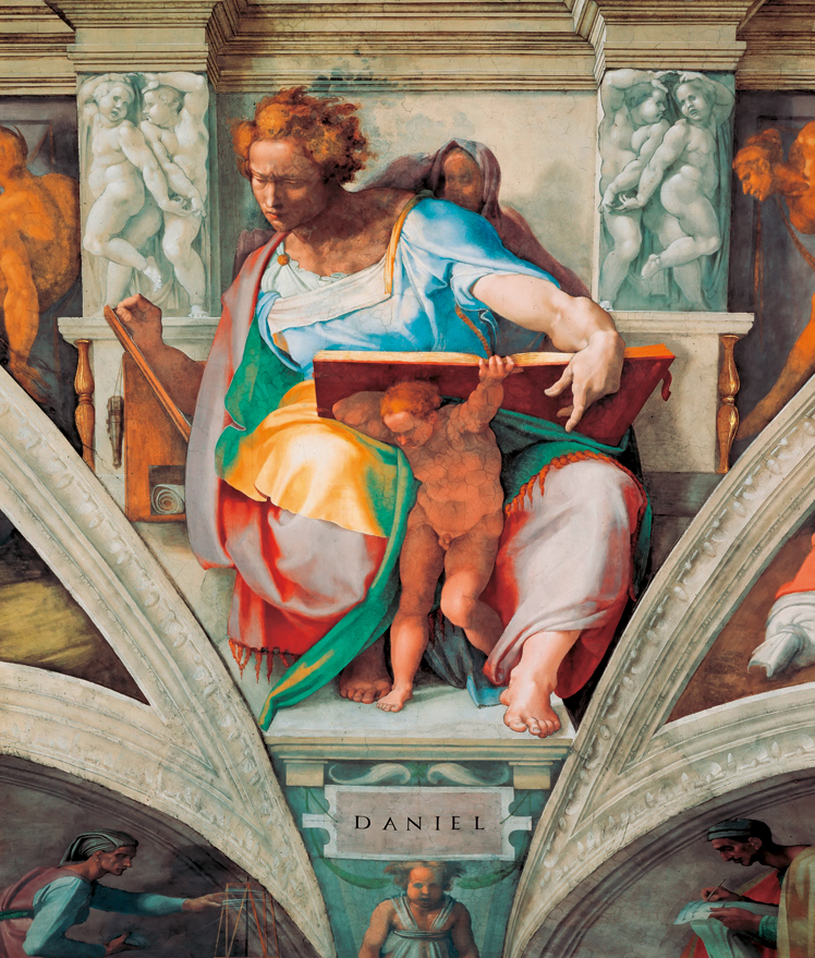  米开朗基罗·博那罗蒂 Michelangelo di Lodovico Buonarroti Simoni——先知但以理